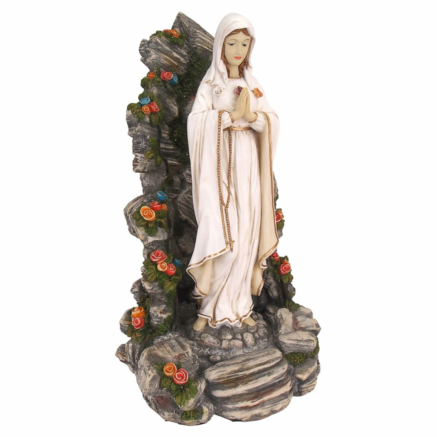 New ๐ฅ Religious Statues Design Toscano Blessed Virgin Mary Illuminated Garden Grotto Sculpture ๐คฉ 3 New ๐ฅ Religious Statues Design Toscano Blessed Virgin Mary Illuminated Garden Grotto Sculpture ๐คฉ