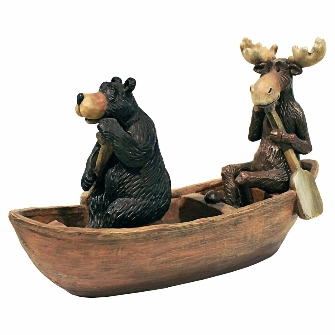Flash Sale ✔️ Animal Statues Design Toscano Moose And Bear In A Boat Garden Statue 😀 3 Flash Sale ✔️ Animal Statues Design Toscano Moose And Bear In A Boat Garden Statue 😀