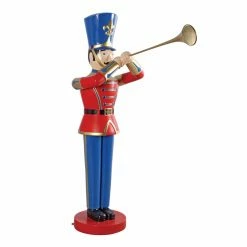 Promo 🔥 Other Garden Statues Design Toscano Oversized Trumpeting Soldier Garden Statue 🥰