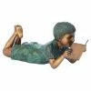 Deals ✨ Children Statues Design Toscano Bookworm Boy Garden Statue 🔥 -Garden Statues Shop masterTOSC2478