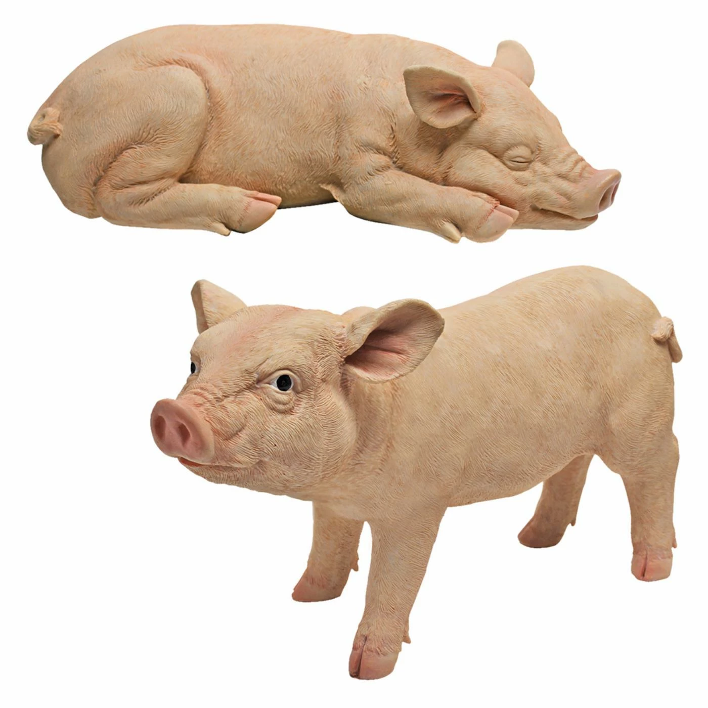 Wholesale ๐ Animal Statues Design Toscano Piggy Garden Statue Set ๐งจ 3 Wholesale ๐ Animal Statues Design Toscano Piggy Garden Statue Set ๐งจ