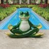 Promo 🔥 Animal Statues Design Toscano Strike A Pose Zen Yoga Frog Statue - Set Of 2 ✔️ 1 Promo 🔥 Animal Statues Design Toscano Strike A Pose Zen Yoga Frog Statue - Set Of 2 ✔️ -Garden Statues Shop masterTOSC2668