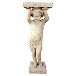 Best reviews of 🧨 Angel & Cherub Statues Design Toscano Royal Palace Of Caserta Cherub Pedestal 🤩