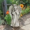 New 🥰 Angel & Cherub Statues Design Toscano Divine Messenger Memorial Garden Angel Statue 🌟 -Garden Statues Shop masterTOSC4220