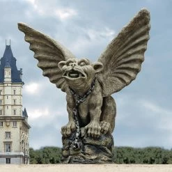 Best deal ✔️ Gargoyles & Griffins Design Toscano Chained Cathedral Gargoyle Statue 😉