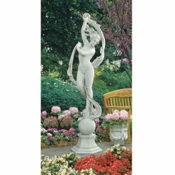 Cheapest 🎁 Greek & Roman Statues Design Toscano Goddess Aurora Statue - Estate 🤩