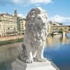 New 🎉 Animal Statues Design Toscano Lion Of Florence Sentinel Statue 🛒 -Garden Statues Shop masterTOSC704