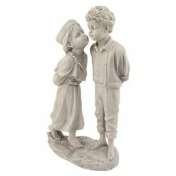 Deals 😀 Children Statues Design Toscano Loves First Kiss Children Garden Statue ❤️