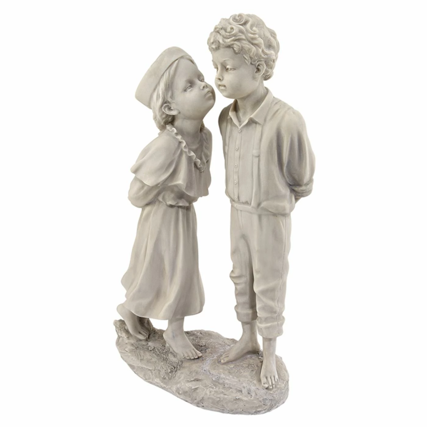Deals ๐ Children Statues Design Toscano Loves First Kiss Children Garden Statue โค๏ธ 3 Deals ๐ Children Statues Design Toscano Loves First Kiss Children Garden Statue โค๏ธ