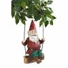 Buy 👍 Garden Gnomes Design Toscano Sammy The Swinging Gnome Sculpture 😀 -Garden Statues Shop masterTOSC759