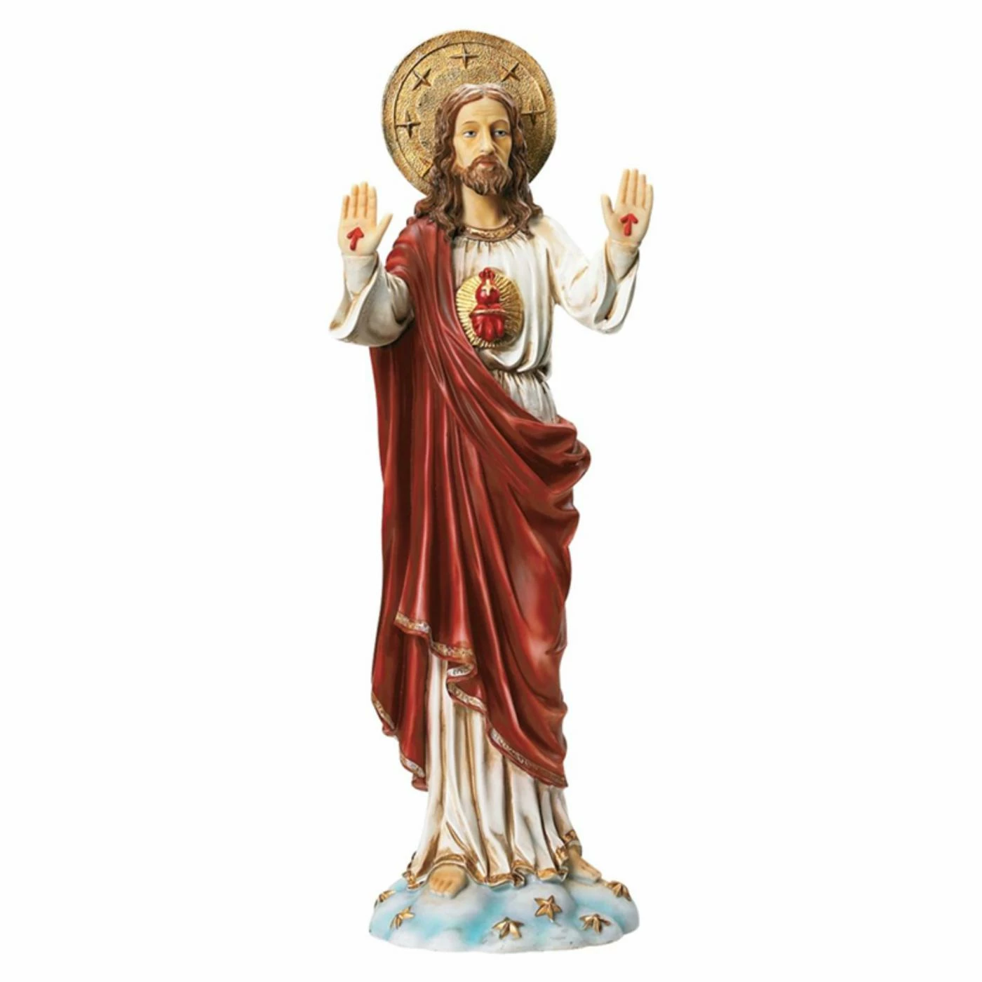 Promo ๐ Religious Statues Design Toscano Sacred Heart Of Jesus Italian-Style Garden Statue ๐งจ 3 Promo ๐ Religious Statues Design Toscano Sacred Heart Of Jesus Italian-Style Garden Statue ๐งจ
