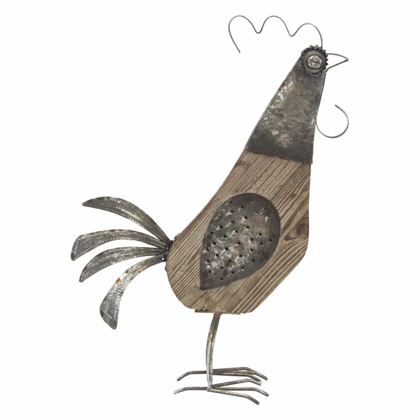 Best Sale π€© Animal Statues DecMode Light Wood Rooster Garden Sculpture βοΈ 3 Best Sale π€© Animal Statues DecMode Light Wood Rooster Garden Sculpture βοΈ