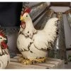 Best Sale 🎁 Animal Statues DecMode Sitting Rooster Garden Sculpture - White 🔔 2 Best Sale 🎁 Animal Statues DecMode Sitting Rooster Garden Sculpture - White 🔔 -Garden Statues Shop masterUMA1710