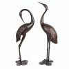 Cheap 🎁 Animal Statues HGC Antique Bronze Garden Crane Statue - Set Of 2 🎁 -Garden Statues Shop masterUNII022