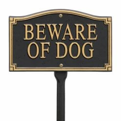 Flash Sale 👍 Yard Art Whitehall Beware Of 🐶 Dog Statement Marker 🌟