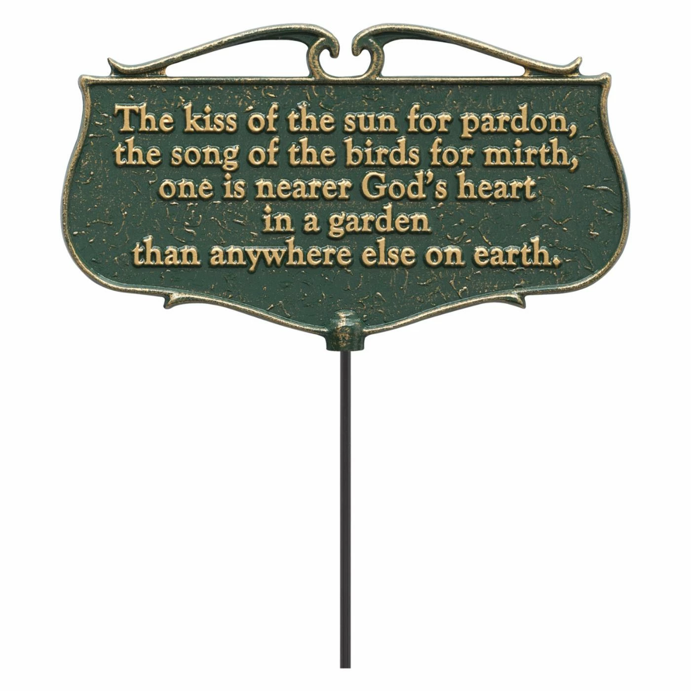 Budget 🌟 Whitehall Yard Art The Kiss Of The Sun Garden Poem Sign 😀 3 Budget 🌟 Whitehall Yard Art The Kiss Of The Sun Garden Poem Sign 😀
