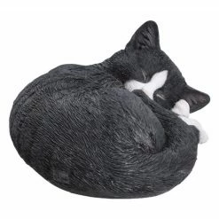 Wholesale ✨ Animal Statues Hi-Line Gift Ltd. Cat Lying And Sleeping Garden Statue 😉 -Garden Statues Shop scaleHILI056