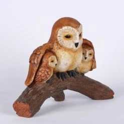 Cheapest 🎉 Animal Statues Hi-Line Gift Ltd. Owl Family Figurine 👍 -Garden Statues Shop scaleHILI1007