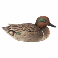 Wholesale 👍 Animal Statues Hi-Line Gift Ltd. Large Mallard With Green Wings Figurine 🎉 -Garden Statues Shop scaleHILI1059