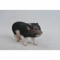 Top 10 ⭐ Animal Statues Hi-Line Gift Ltd. Standing Baby Pig Garden Statue 😀 -Garden Statues Shop scaleHILI143