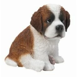 Wholesale ๐ Animal Statues Hi-Line Gift Ltd. Sitting Saint Bernard Puppy Garden Statue ๐ 11 Wholesale ๐ Animal Statues Hi-Line Gift Ltd. Sitting Saint Bernard Puppy Garden Statue ๐ -Garden Statues Shop scaleHILI155