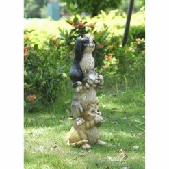 Wholesale ⭐ Animal Statues Hi-Line Gift Ltd. Stacking Cats No Evil Garden Statue 💯 16 Wholesale ⭐ Animal Statues Hi-Line Gift Ltd. Stacking Cats No Evil Garden Statue 💯 -Garden Statues Shop scaleHILI217