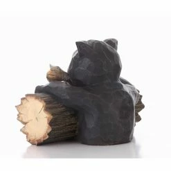 Budget ❤️ Animal Statues Hi-Line Gift Ltd. Bear With Go Fishing Sign Garden Statue ⌛ -Garden Statues Shop scaleHILI219