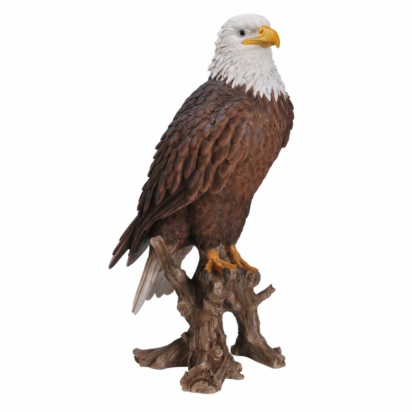 Buy 🛒 Animal Statues Hi-Line Gift Ltd. Large Bald Eagle On Stump Statue 🛒 7 Buy 🛒 Animal Statues Hi-Line Gift Ltd. Large Bald Eagle On Stump Statue 🛒 - Image 5