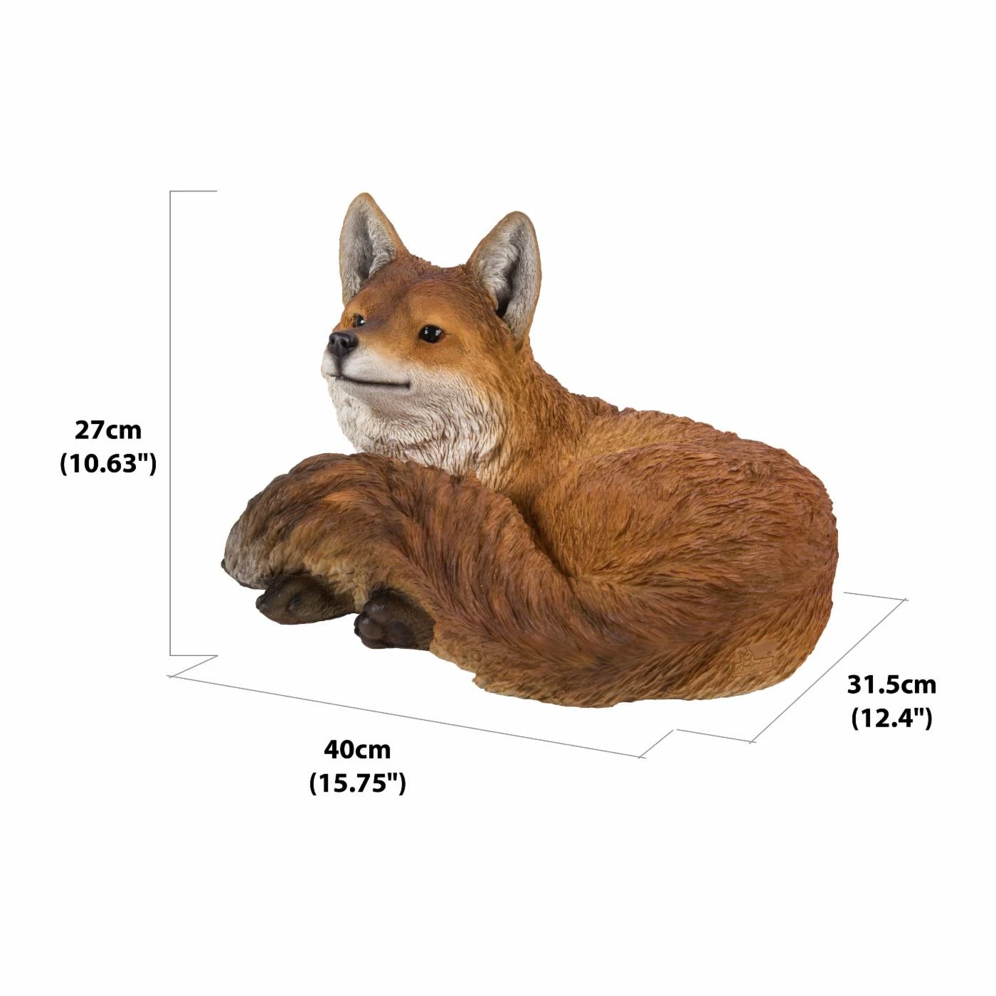 Deals 💯 Animal Statues Hi-Line Gift Ltd. Fox Laying Down Statue 🛒 7 Deals 💯 Animal Statues Hi-Line Gift Ltd. Fox Laying Down Statue 🛒 - Image 5