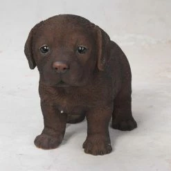 Discount 🛒 Animal Statues Hi-Line Gift Ltd. Chocolate Standing Labrador Puppy Statue 👍 11 Discount 🛒 Animal Statues Hi-Line Gift Ltd. Chocolate Standing Labrador Puppy Statue 👍 -Garden Statues Shop scaleHILI607