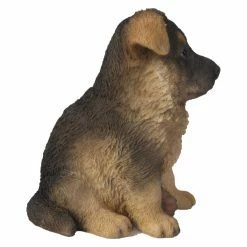 Outlet 🥰 Animal Statues Hi-Line Gift Ltd. German Shepherd Puppy Statue 🛒 -Garden Statues Shop scaleHILI610