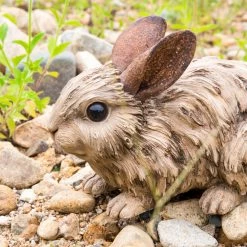 Best reviews of 👏 Animal Statues Hi-Line Gift Ltd. Large Driftwood Rabbit Garden Statue 🤩 -Garden Statues Shop scaleHILI969