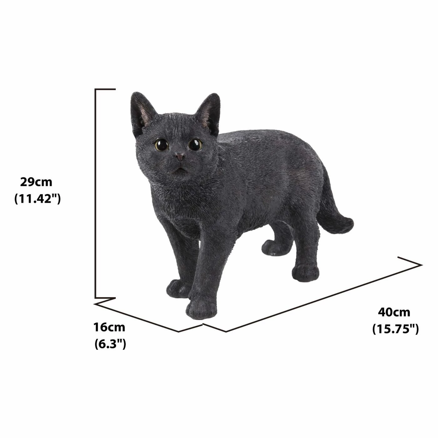Deals ๐งจ Animal Statues Hi-Line Gift Ltd. Black Cat Walking Garden Statue โ๏ธ 7 Deals ๐งจ Animal Statues Hi-Line Gift Ltd. Black Cat Walking Garden Statue โ๏ธ - Image 5
