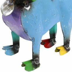 Promo 👏 Sunnydaze Decor Animal Statues Sunnydaze Sir Chuckles The Chihuahua Indoor/Outdoor Metal Art Statue ⭐ -Garden Statues Shop scaleNETH1446