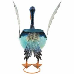 Brand new 🧨 Sunnydaze Decor Animal Statues Sunnydaze Pierre The Flying Pelican Statue With Built-In Planter 👏 -Garden Statues Shop scaleNETH1451