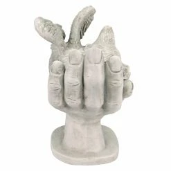 Promo 🔥 Animal Statues Design Toscano In Gods Hands Cat Memorial Statue 😍 -Garden Statues Shop scaleTOSC1379