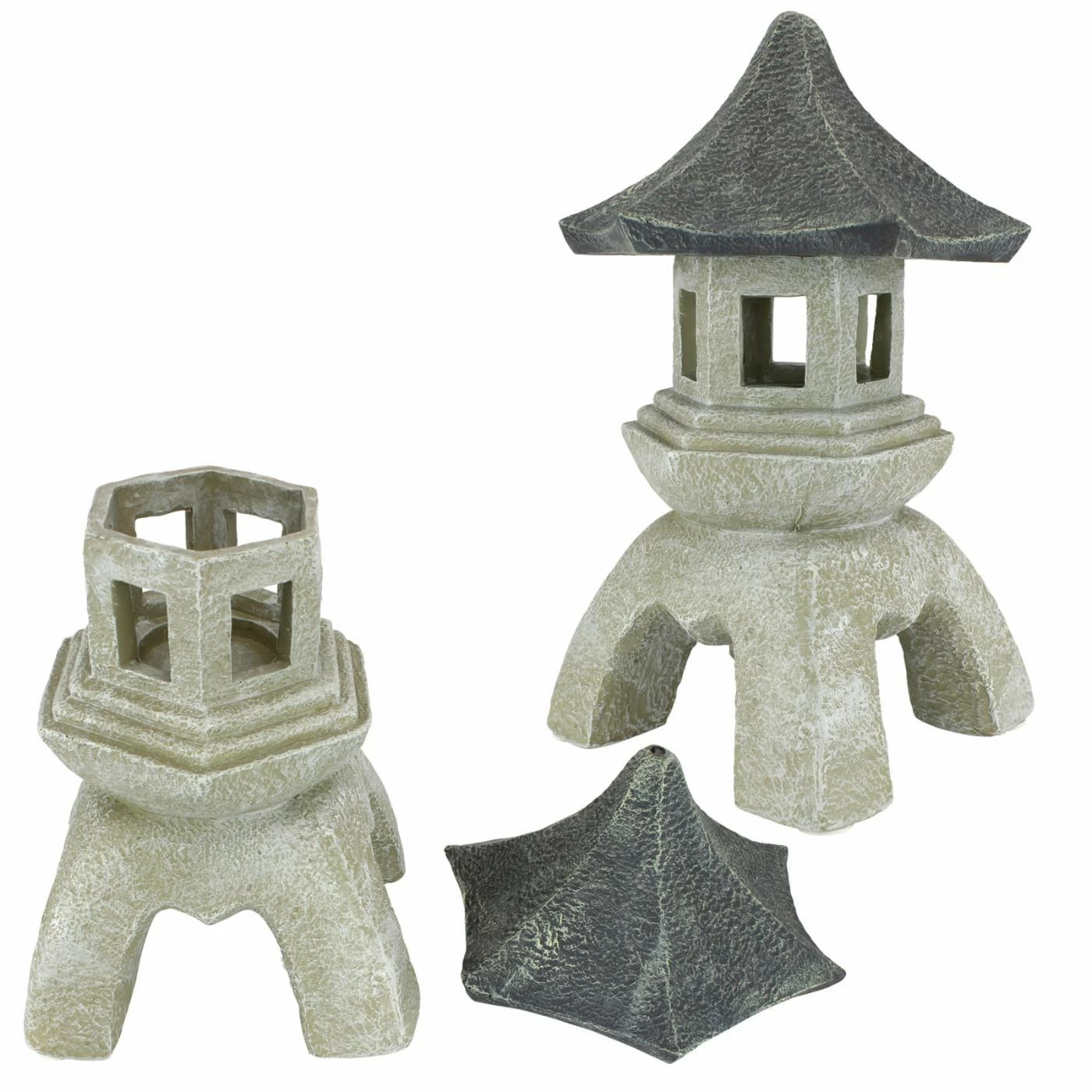 Outlet 😍 Oriental Statues Design Toscano Asian Pagoda Statues - Set Of 2 🥰 7 Outlet 😍 Oriental Statues Design Toscano Asian Pagoda Statues - Set Of 2 🥰 - Image 5