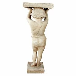 Best reviews of 🧨 Angel & Cherub Statues Design Toscano Royal Palace Of Caserta Cherub Pedestal 🤩 -Garden Statues Shop scaleTOSC3119