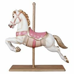 Flash Sale 🤩 Animal Statues Design Toscano Spirit The Full Sized Carousel Horse Statue ⭐ -Garden Statues Shop scaleTOSC4278