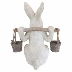 Outlet 🤩 Animal Statues Design Toscano Ezekiel Rabbit The Yokes On Him Easter Bunny Statue ✔️ -Garden Statues Shop scaleTOSC4371