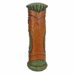 Brand new ✔️ Other Garden Statues Design Toscano Aloha Hawaii Tiki Sculpture - Moai Haku Hana 🌟 -Garden Statues Shop scaleTOSC886